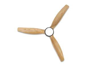 VENTILADOR TECHO UFESA NEPAL NEGRO/HAYA 132CM LED