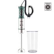 Batidora de mano Kuken 34321 - 1500 W, Vintage, Verde, Cable Rizado
