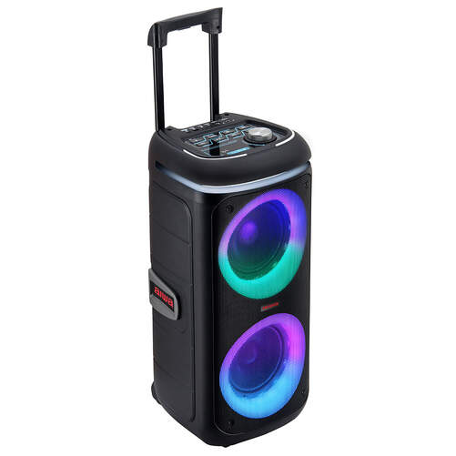 Altavoz trolley Aiwa KBTUS480 - 40 W RMS, 2.0 canales, modo karaoke, luces RGB, Bluetooth 5.1
