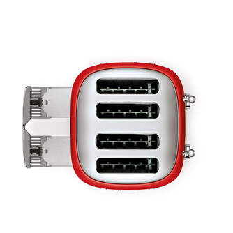 TOST. SMEG TSF03RDEU 4R ROJA 2000W