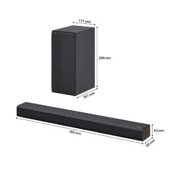BARRASONIDO LG S40Q 2.1 300W BT HDMI
