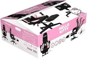 SILLA GAMING KONIX KX HELLO KITTY GAMING CHAIR