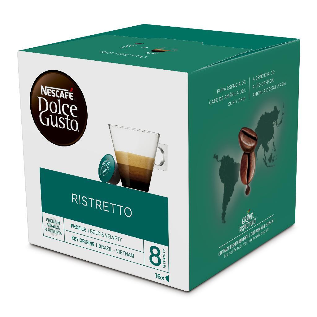 Cápsulas Dolce Gusto Espresso Ristretto - 16 Cápsulas,