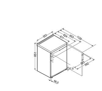 CONG.VER LIEBHERR G1223-20 85x55 98L BCO TATOP