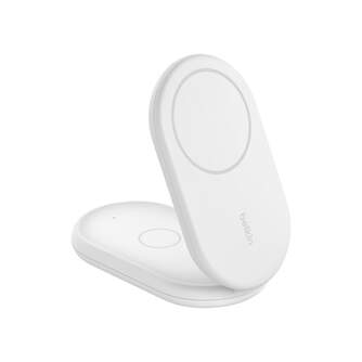 CARGADOR BELKIN QI2 15W DOS DISPOSITIVOS BLANCO