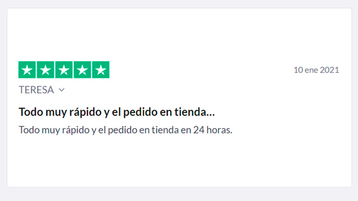 Opiniones trustpilot
