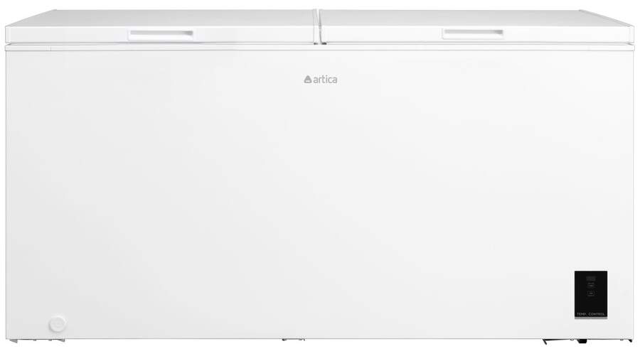 Congelador Horizontal Artica FROSTBOX508EB- 508 litros, Clase E, 157 x 77 cm, Dual, Blanco