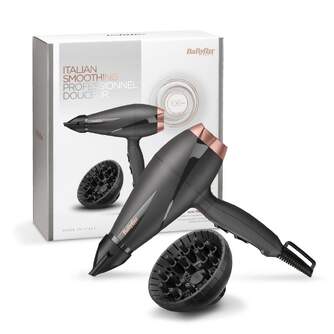 SECADOR BABYLISS 6709DE 2100W AC IONICO GRIS ROSA