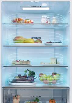 FRI. HAIER HFR5719EWMG 190x70 NF INOX DISP.