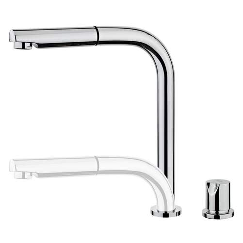 Grifo Teka AUK-983 - Cromo, Monomando, ca&ntilde;o giratorio