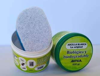 ARTICA ARCILLA BLANCA LIMPIADORA 600 GR
