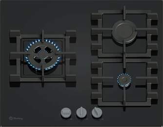 ENCIM. BALAY 3ETG563QB 3F 60CM GAS BUT INT NEGRO