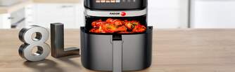 FREIDORA AIRE FAGOR  2200W 8L 2RESIST.