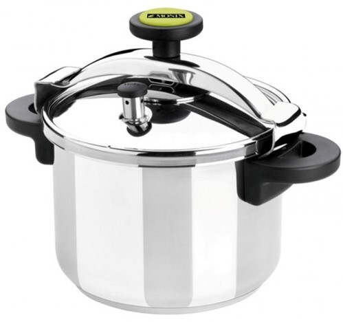 Olla a presión Monix Classica - 12L, Sistema de seguridad, Inox