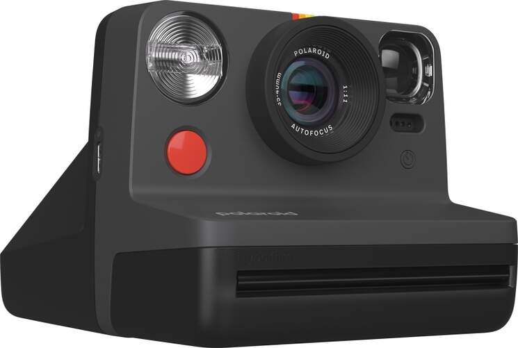 C&aacute;mara instant&aacute;nea Polaroid Now Gen 2 - Negro, exposici&oacute;n doble, disparador autom&aacute;tico