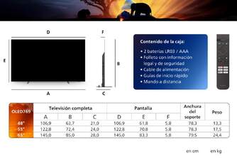 TV PHILIPS 55%%%quot; 55OLED769 UHD OLED STV AMBI P5 120H