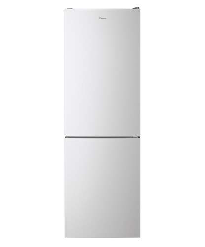 Frigorífico Combi Candy CCE4T618ES - 341 L, No Frost, 39 dB, 4*, Inox