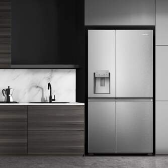 FRI. HISENSE RS818N4IIE1 179x91 NF INOX DISP DSP