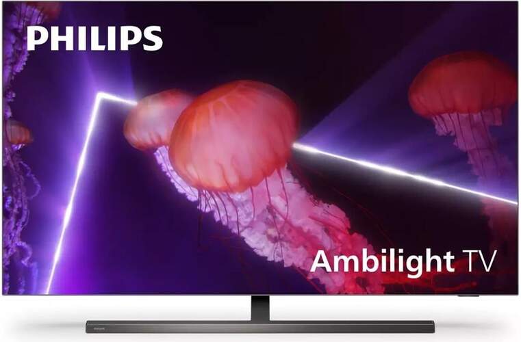 TV 55" OLED Philips 55OLED887/12 - 4K 120Hz, AndroidTV, P5 AI Engine, IMAX, Dolby Vision/Atmos 70W