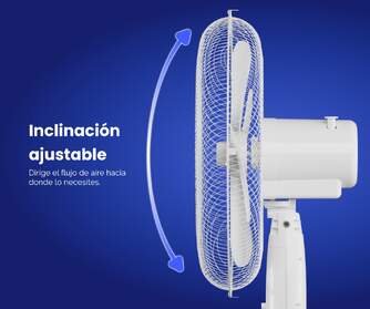 VENTILADOR PIE ARTICA AVP45W16B 45W 40 CM BCO