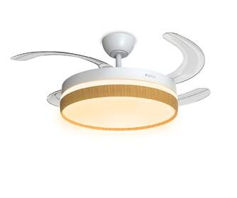 VENTILADOR TECHO RET ARTICA AVTECHR72BM BCO MD 72W