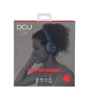 AURICULARES DCU BLUETOOTH DIADEMA   JACK NEGRO