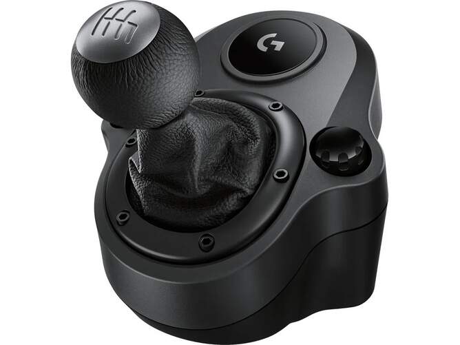 Palanca de cambios Logitech G Driving Force - USB tipo A a USB tipo C, para PS4, XBox One, Windows