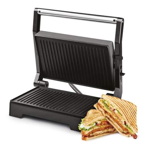 Grill Ufesa Haku PR1100 - 1000W, Placas 23x14.5cm, Apertura 180º, Control Automático Temperatura