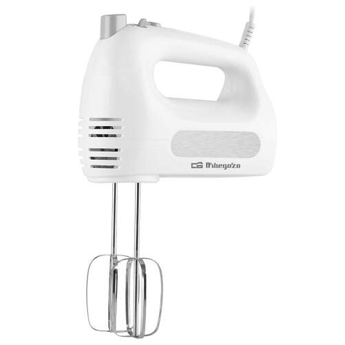 Batidora Amasadora Orbegozo BA3250 - 300 W, 6 Velocidades, Blanco
