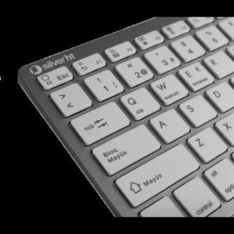 TECLADO SILVER HT EDITION INALAMBRICO BLANCO BLUET