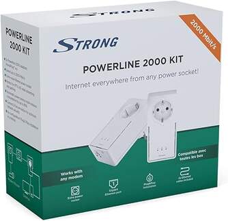 ADAPTADOR PLC STRONG POWERLINE 2000 KIT