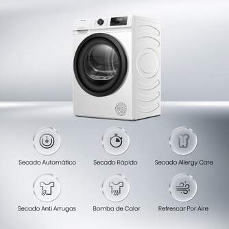 SECADORA HISENSE DHQE800BW2 8K DSP BCA