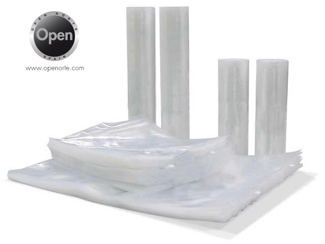 Bolsa Envasadora Open Norte 1613 - Paquete de 100 Gofradas, 15x25 cm