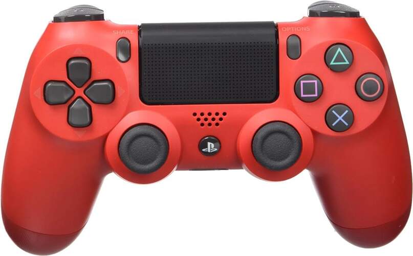 Mando inalámbrico Sony DualShock V2 PS4 Rojo