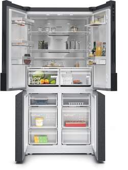 FRI. SIEMENS KF96NAXEA 183x91 4P NF BLACK INOX