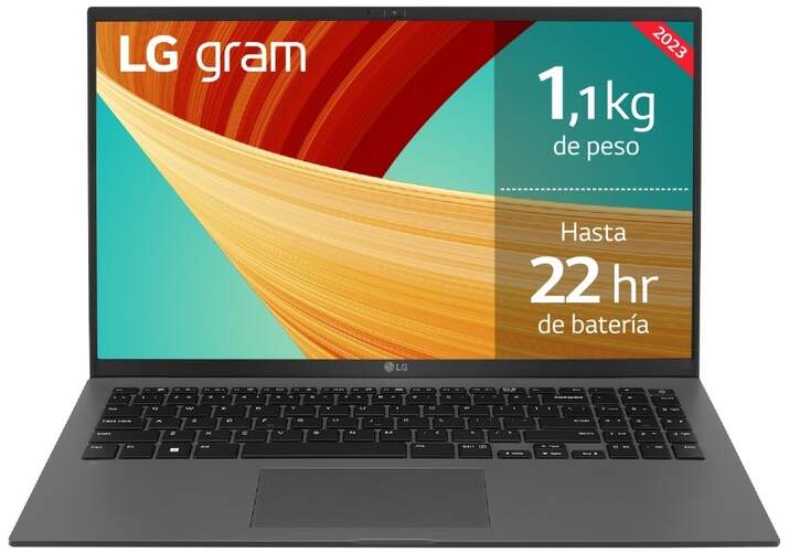 Ordenador Portátil LG Gram 15Z90R - 15.5" FHD, Intel i7-1360P (13Gen), 32/512GB, W11H, 1.14kg