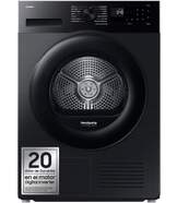 Secadora Bomba Calor Samsung DV90DG52A0ABEC - 9 kg, Clase C, 14 Programas, Display, Negro