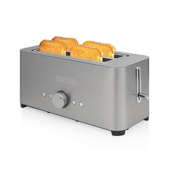 TOST. PRINCESS 142336 2R LARGAS INOX 1400W