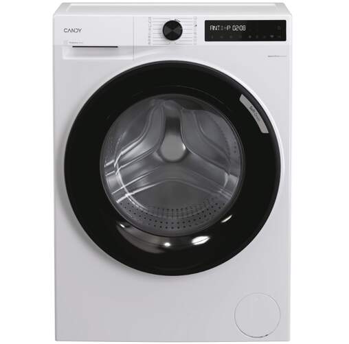 Lavadora Candy BR48SBL6S - 8 kg, 1200 rpm, Clase A-10%, con Wi-Fi, 10 programas