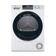 Secadora Bomba de Calor Haier HD80E929ES - 8 kg, 15 Programas + Remoto, Clase E, Blanco