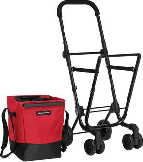 CARRO-COMPRA PLAY EASY GO NEGRO/CHERRY 24965 284