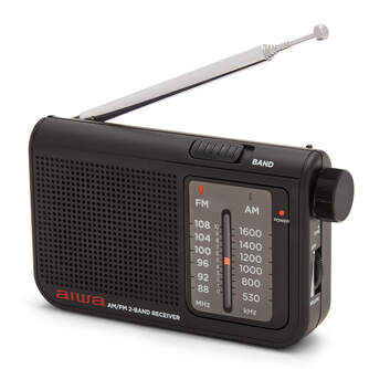 RADIO PORTATIL AIWA RS55BK AM/FM ALTAVOZ NEGRO
