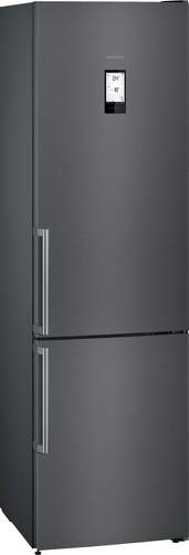 Frigorífico Combi Siemens KG39NHXEP - Clase E, 204x60 cm, Zona 0ºC, HomeConnect, NoFrost, BlackSteel