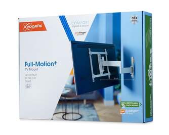 SOPORTE TV VOGEL%%%#39;S 3443 FULL MOTION  MEDIUM BLANCO