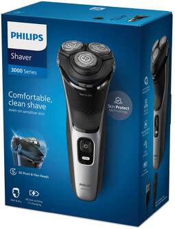 AFEITA. PHILIPS S3143/00 RECARGABLE 60M 5D W/DRY