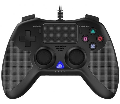 Mando PS4 Blackfire BFX-C10 - Con cable de 3 metros, negro