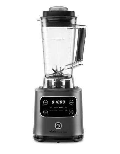 Batidora de vaso Ufesa Mystic Topaz - T&aacute;ctil, 2 L, 2000 W, Inox Negro