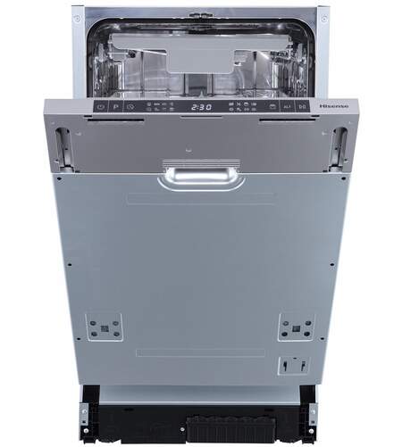 Lavavajillas Integrable Hisense HVS543D10 - 7 programas, 44 dBA, 45 cm, con Display y 3&ordf; bandeja