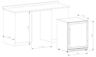 VINOTECA VINOBOX V50GC1TI 50 BOTELLAS