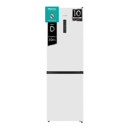Frigorífico Combi Hisense RB390N4DWD - D, 186 cm, 304 L, MultiAirFlow, No Frost, Dual Cooling,Blanco